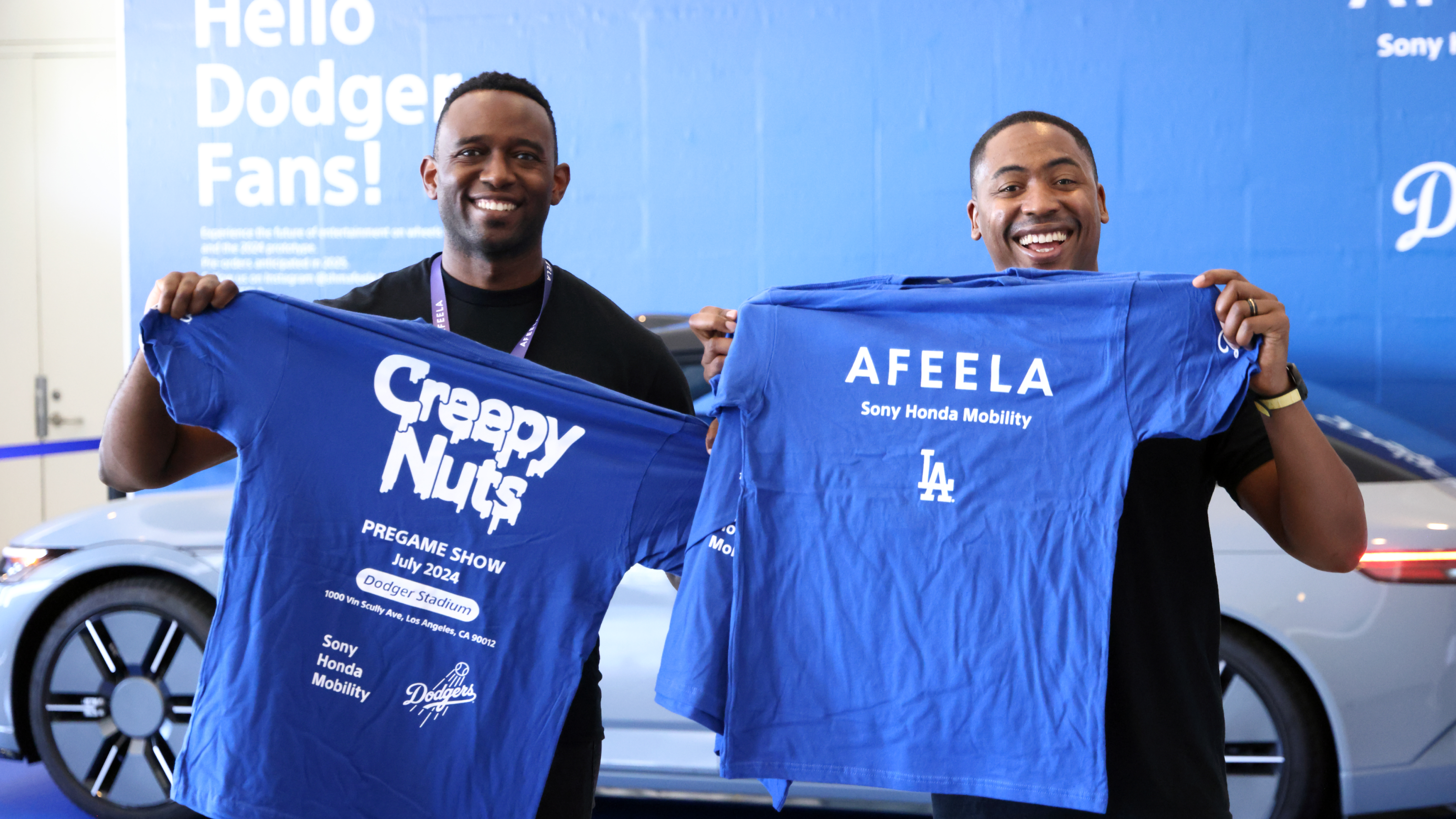 News - 2024年06月20日 AFEELAがCreepy Nutsとともにドジャー