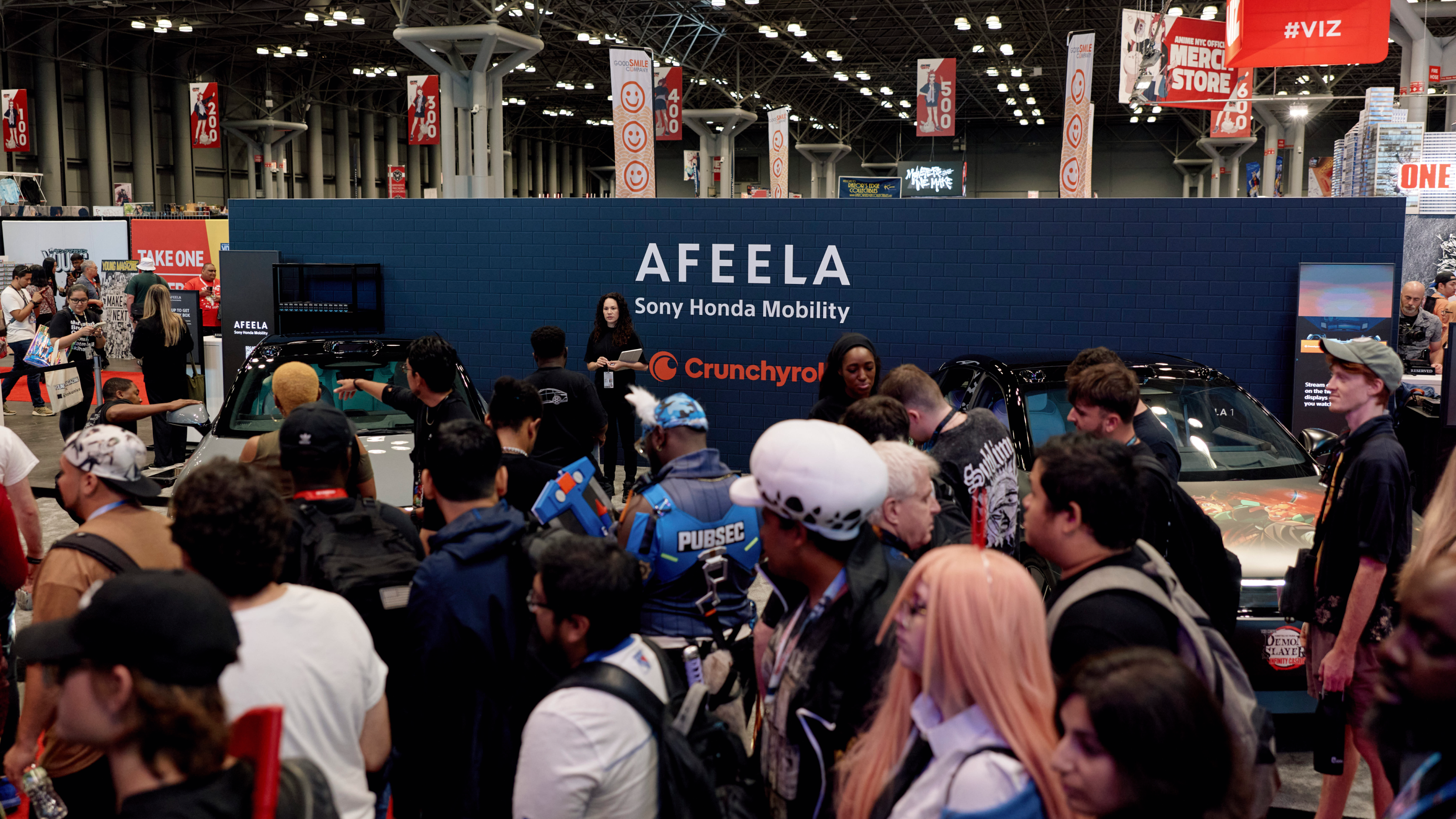 AFEELA booth at Anime NYC