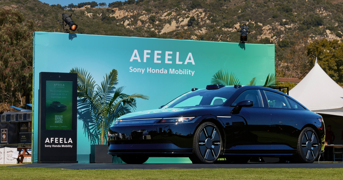 News - 2025年10月20日 ソニー・ホンダモビリティ、米国カリフォルニア