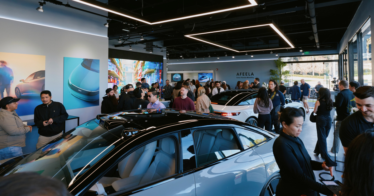 AFEELA Studio Beverly Hills Celebrates Grand Opening, Showcasing the Future of Mobility with AFEELA 1