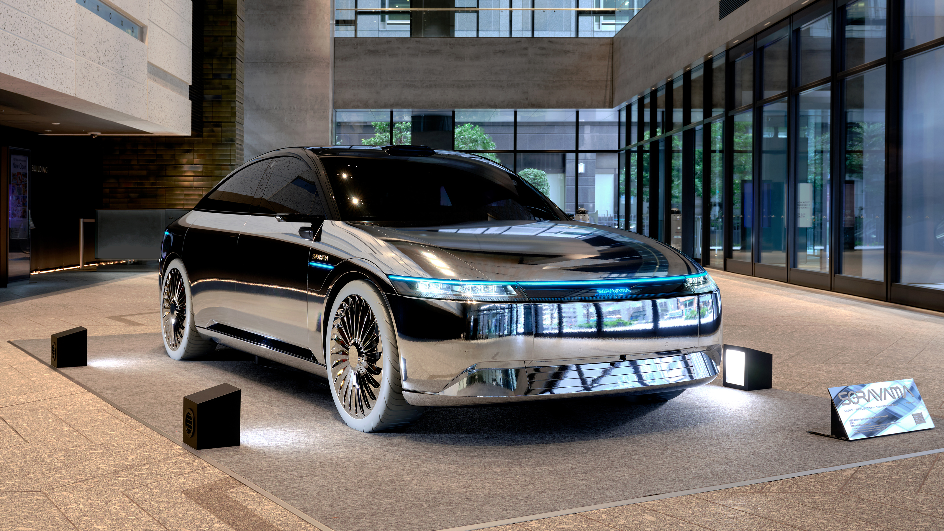 AFEELA Prototype Tuned Up by Hajime Sorayama